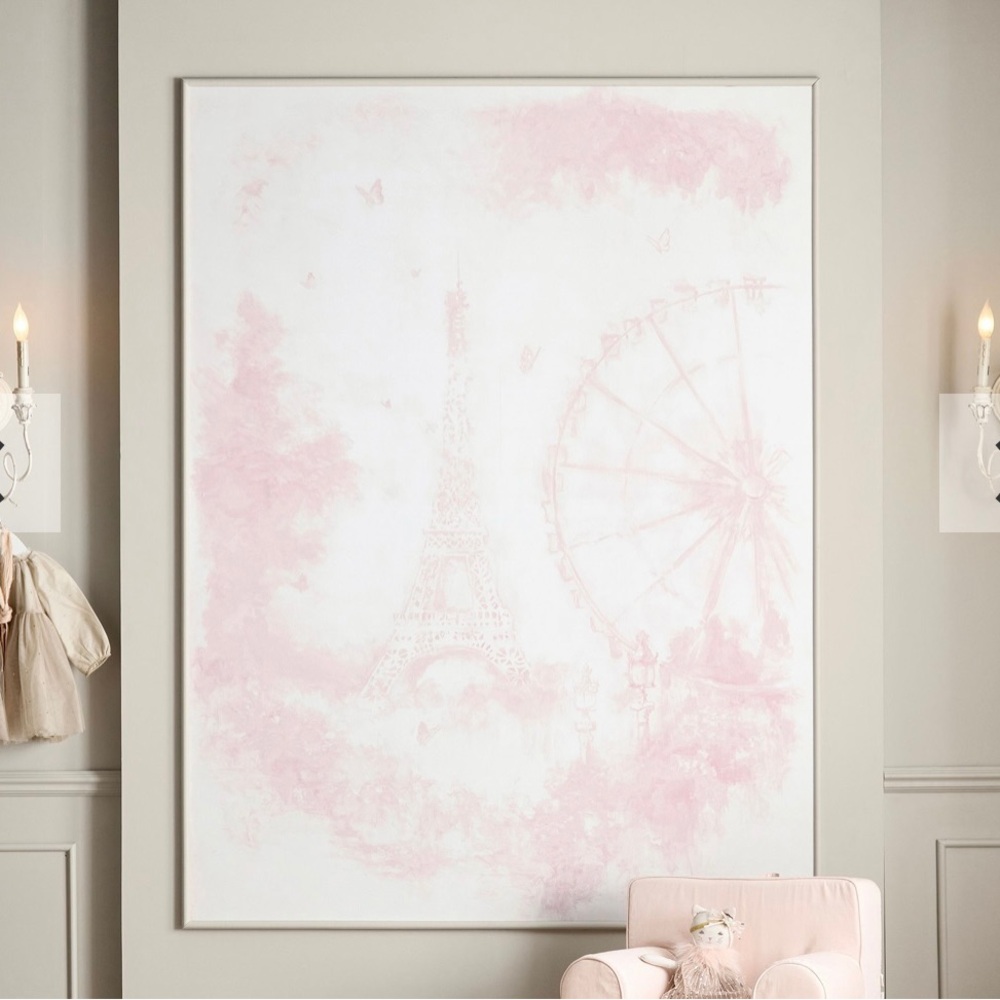 NIB Pottery Barn Kids x Monique L’Huillier Paris Mural